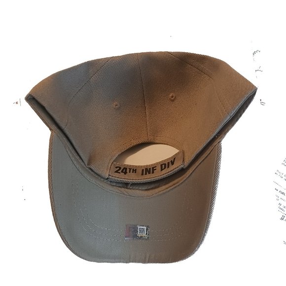 24th Infantry Division Hat (Beige) - Picture 2 of 2